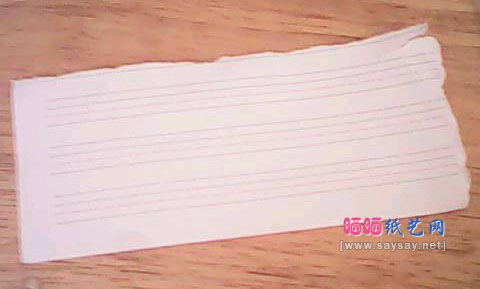 手工制作雨伞书签折纸图文教程 第18步