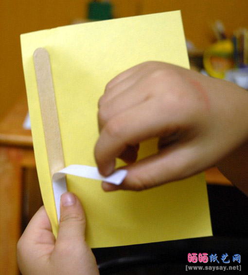 实用心形折扇扇子手工折纸方法图文教程