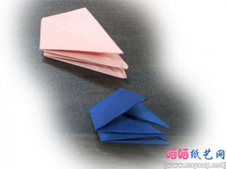 有趣简单的幼儿儿童端午节龙舟折纸方法教程