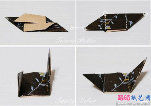 韩国小粽子纸艺挂饰制作方法 有趣的端午节折纸