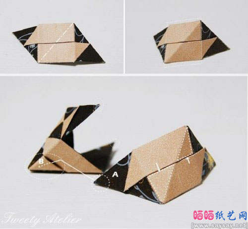 韩国小粽子纸艺挂饰制作方法 有趣的端午节折纸