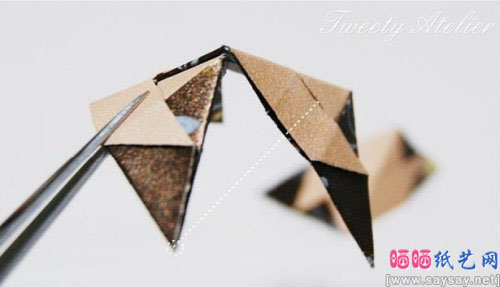 韩国小粽子纸艺挂饰制作方法 有趣的端午节折纸
