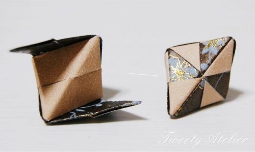 韩国小粽子纸艺挂饰制作方法 有趣的端午节折纸