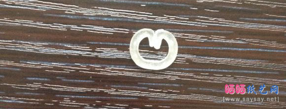 彩虹高弹橡皮筋手工编织手链DIY图片教程