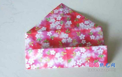 令人惊艳的双色纸盒折纸方法教程 如何折礼品盒