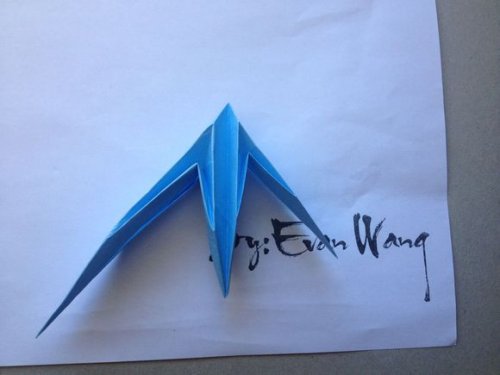 萌萌的西方小飞龙的折纸方法图解教程