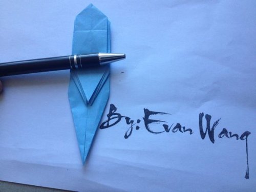 萌萌的西方小飞龙的折纸方法图解教程