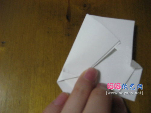 简单折纸蝴蝶兰方法图解