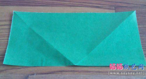 端午节折纸教程 可爱的三角粽子的折法