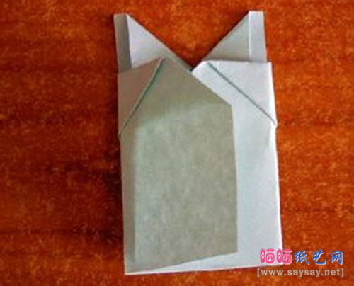 纸艺爱心型四叶草手工折纸图文教程