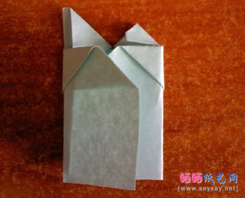 纸艺爱心型四叶草手工折纸图文教程