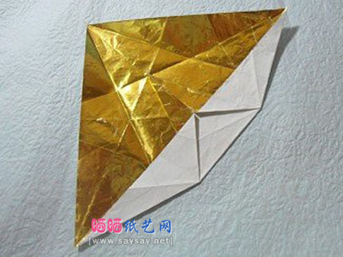 蝴蝶折纸大全之HTQ蝴蝶的折法图文教程