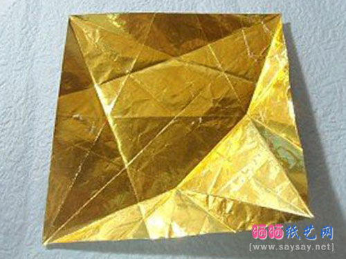 蝴蝶折纸大全之HTQ蝴蝶的折法图文教程