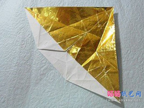 蝴蝶折纸大全之HTQ蝴蝶的折法图文教程