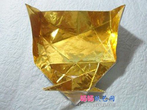 蝴蝶折纸大全之HTQ蝴蝶的折法图文教程