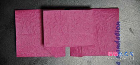 纸币折纸系列教程之蝴蝶爱心手工折纸图片教程