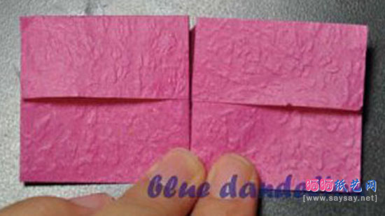 纸币折纸系列教程之蝴蝶爱心手工折纸图片教程