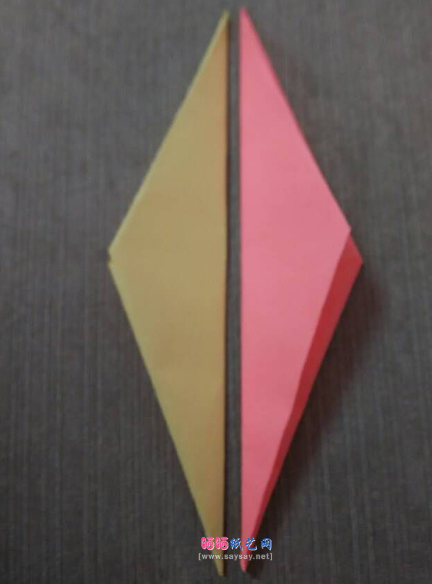 螺旋镖手工折纸图文教程