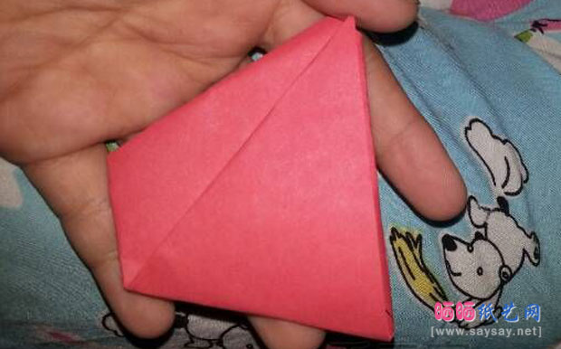 美味的薯条手工折纸图片教程 第9步