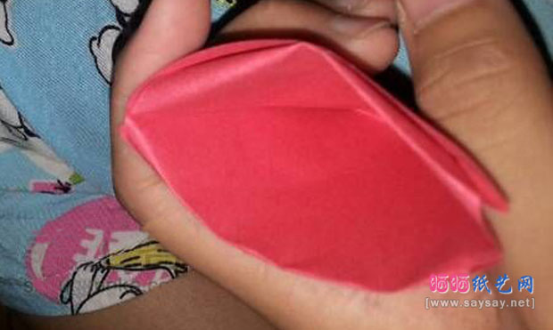 美味的薯条手工折纸图片教程 第10步