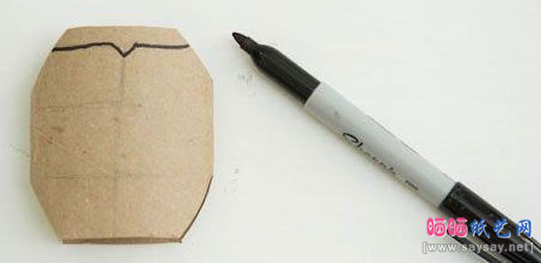 假期儿童手工：卷纸芯筒旧物改造DIY忍者神龟手指木偶玩具的手工制作教程