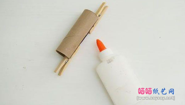 假期儿童手工：卷纸芯筒旧物改造DIY忍者神龟手指木偶玩具的手工制作教程