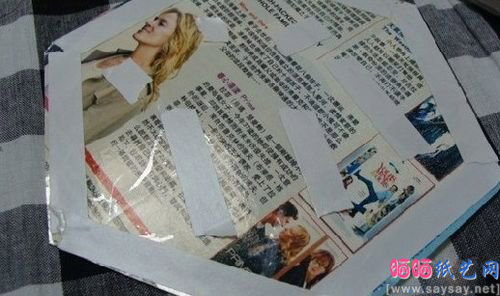 利用废弃银行卡会员卡制作漂亮实用的收纳盒方法教程