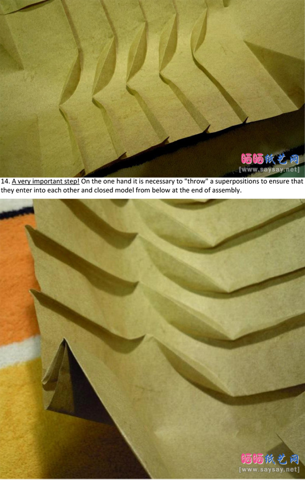 LysiukDzmitry实拍教程之面包法棍手工折纸方法图片步骤9