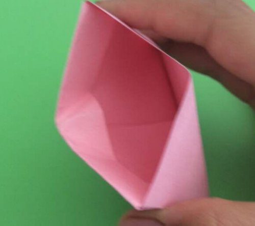 组合折纸心形锁礼品盒子的制作方法