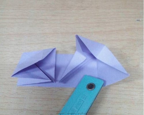 折纸千纸鹤步骤图解-超美的恩爱千纸鹤