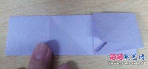 折纸千纸鹤步骤图解-超美的恩爱千纸鹤