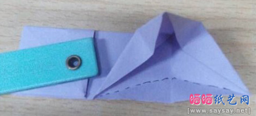 折纸千纸鹤步骤图解-超美的恩爱千纸鹤