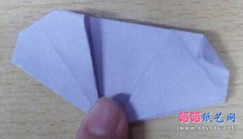 折纸千纸鹤步骤图解-超美的恩爱千纸鹤