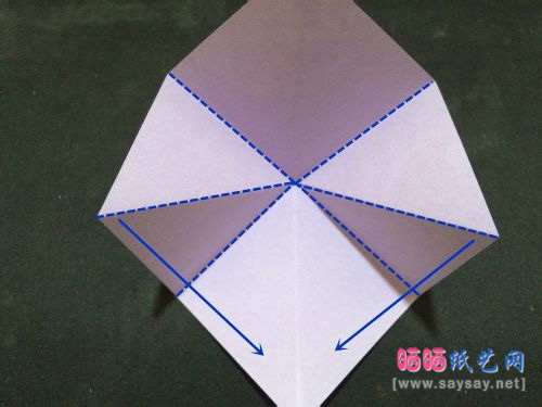 十二星座折纸教程之天蝎座手工折纸图文教程
