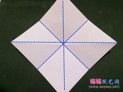 十二星座折纸教程之天蝎座手工折纸图文教程