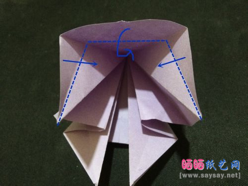十二星座折纸教程之天蝎座手工折纸图文教程
