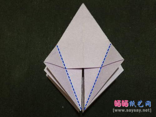 十二星座折纸教程之天蝎座手工折纸图文教程
