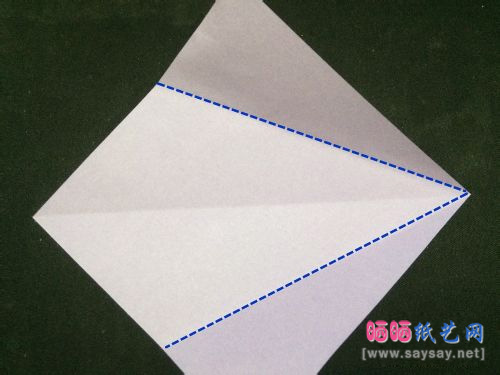 十二星座折纸教程之天蝎座手工折纸图文教程