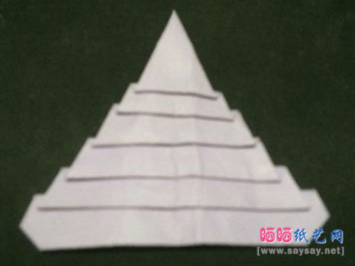 十二星座折纸教程之天蝎座手工折纸图文教程