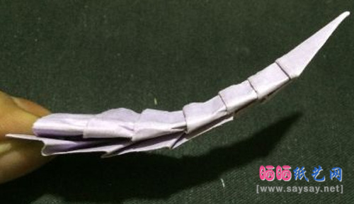 十二星座折纸教程之天蝎座手工折纸图文教程