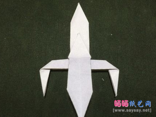 十二星座折纸教程之天蝎座手工折纸图文教程