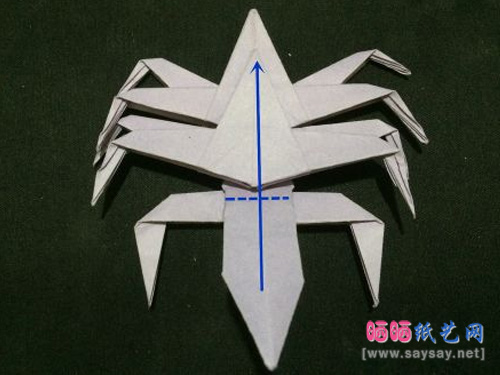 十二星座折纸教程之天蝎座手工折纸图文教程
