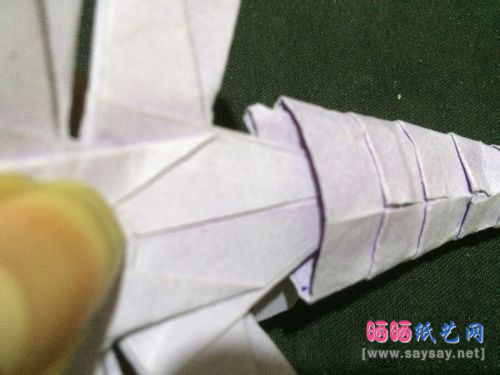 十二星座折纸教程之天蝎座手工折纸图文教程