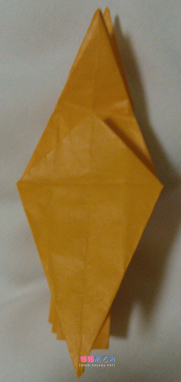 复杂的恶魔手工折纸实拍教程