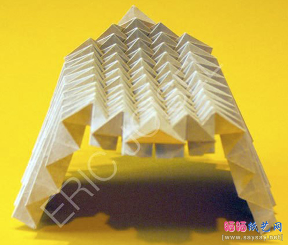 可爱的刺猬手工折纸实拍图文教程