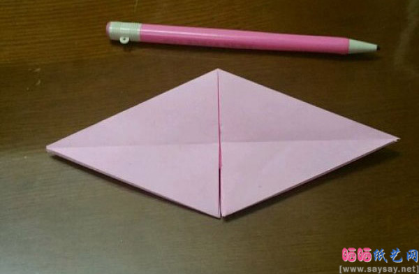 漂亮精致的帆船折纸方法教程