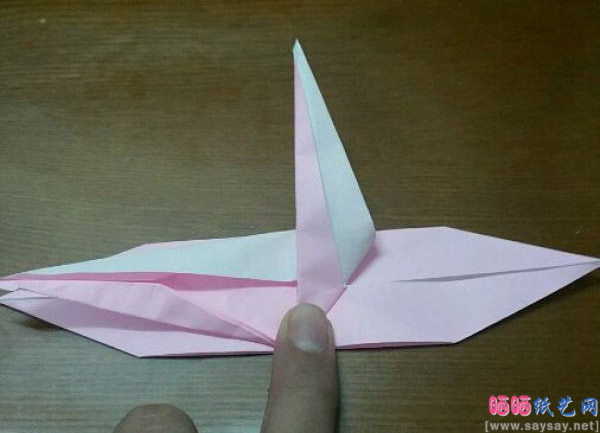漂亮精致的帆船折纸方法教程