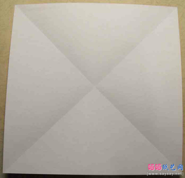 奥运组合折纸教程之福娃的折法