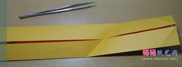 蛇恋花蛇年红包手工折纸实拍教程