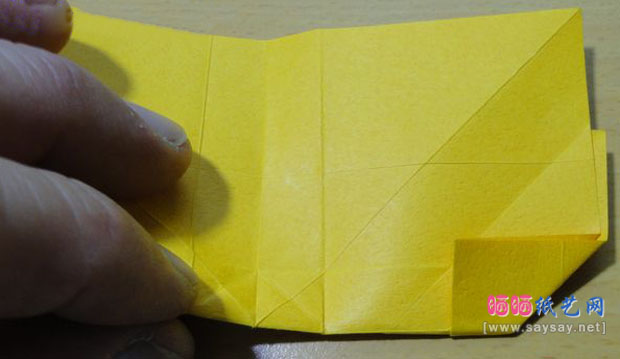 蛇恋花蛇年红包手工折纸实拍教程